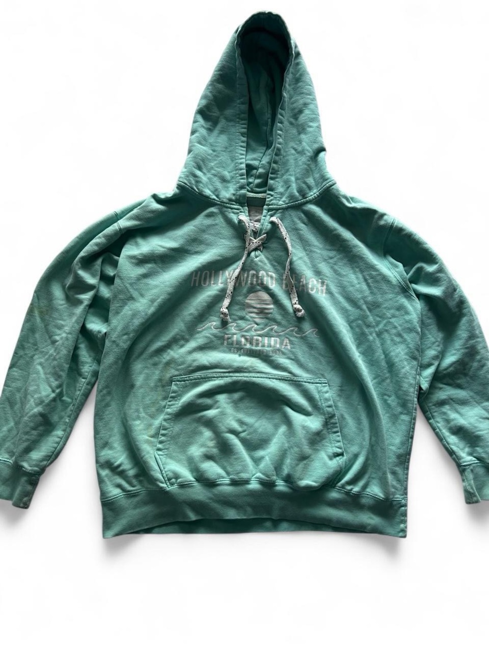 Vineyard Vibes Green/Blue Hoodie Sweatshirt